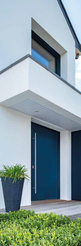 Portes entrée PVC